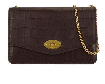 Mulberry Darley Bag, &pound;475, Handbags, Brown, Leather, Front view